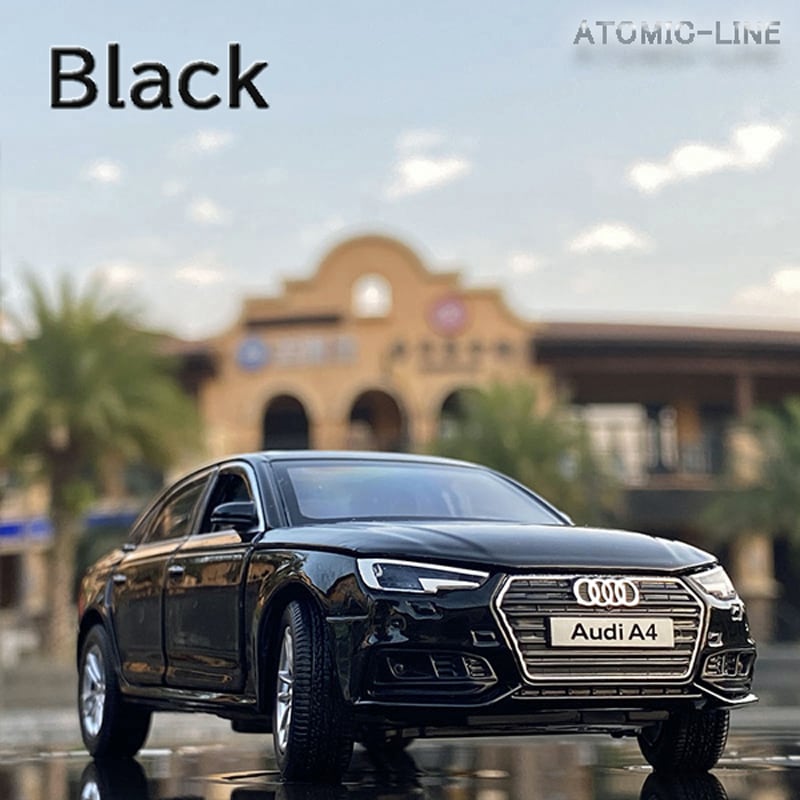 1/18 アウディ 合金ミニカー ライト音付 リモコンキー有 AUDI アウディ A6 5th 1/18 ミニカー 全2色 ライト点灯 エンジン