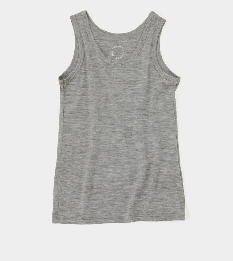 山と道 100% MERINO LIGHT TANK（WOMEN） st. valley house セントバレーハウス