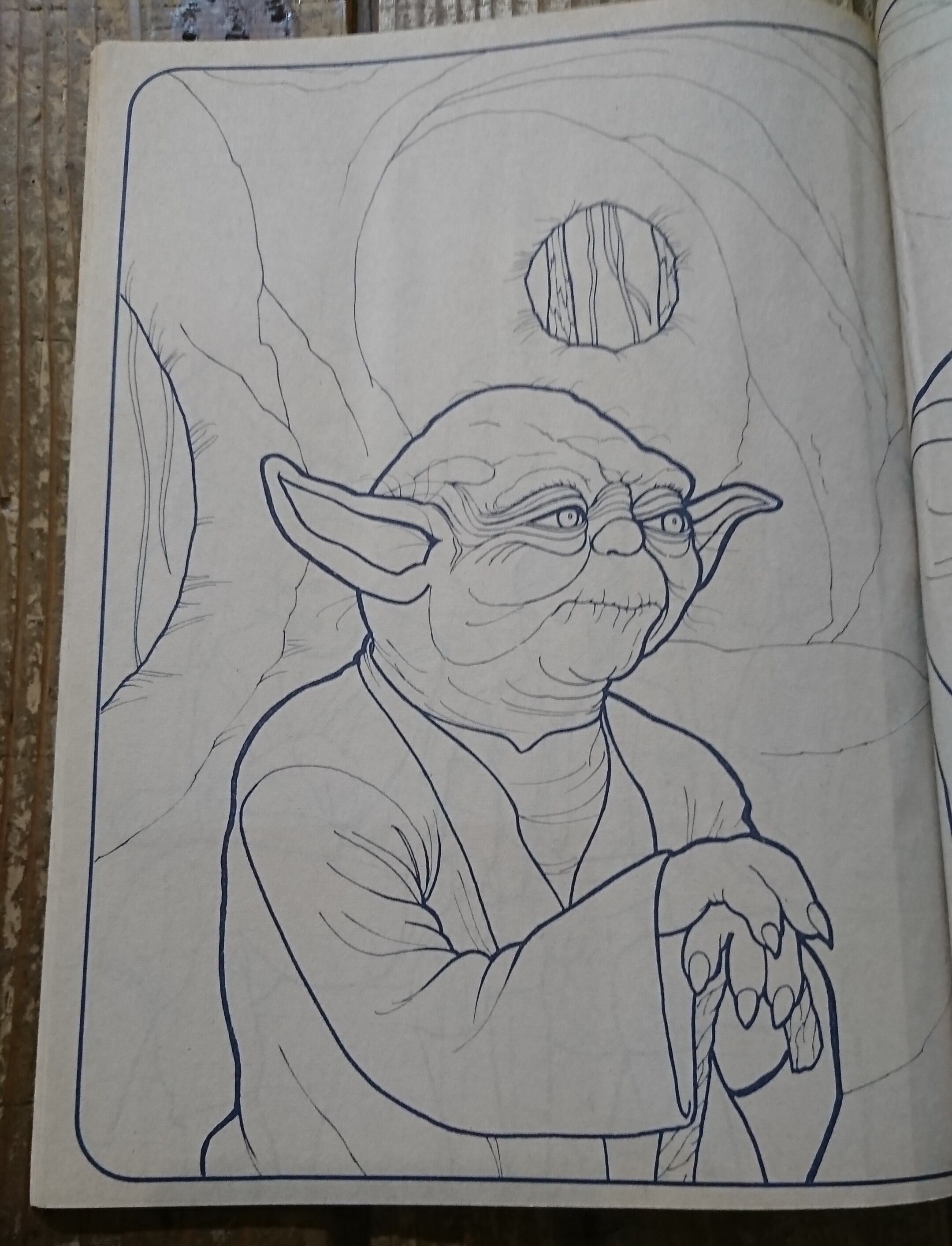 スター・ウォーズ カラーリングブック　1983年製　ケナー社製　ヴィンテージ starwars coloring book 1983 kenner スターウォーズ カラー