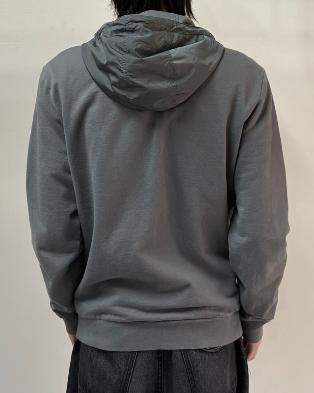 【2019s/PRADA】nylon switching zip hoodie