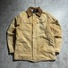 80-90s 星タグ USA製 carhartt ブラウン トラディショナルジャケット L
