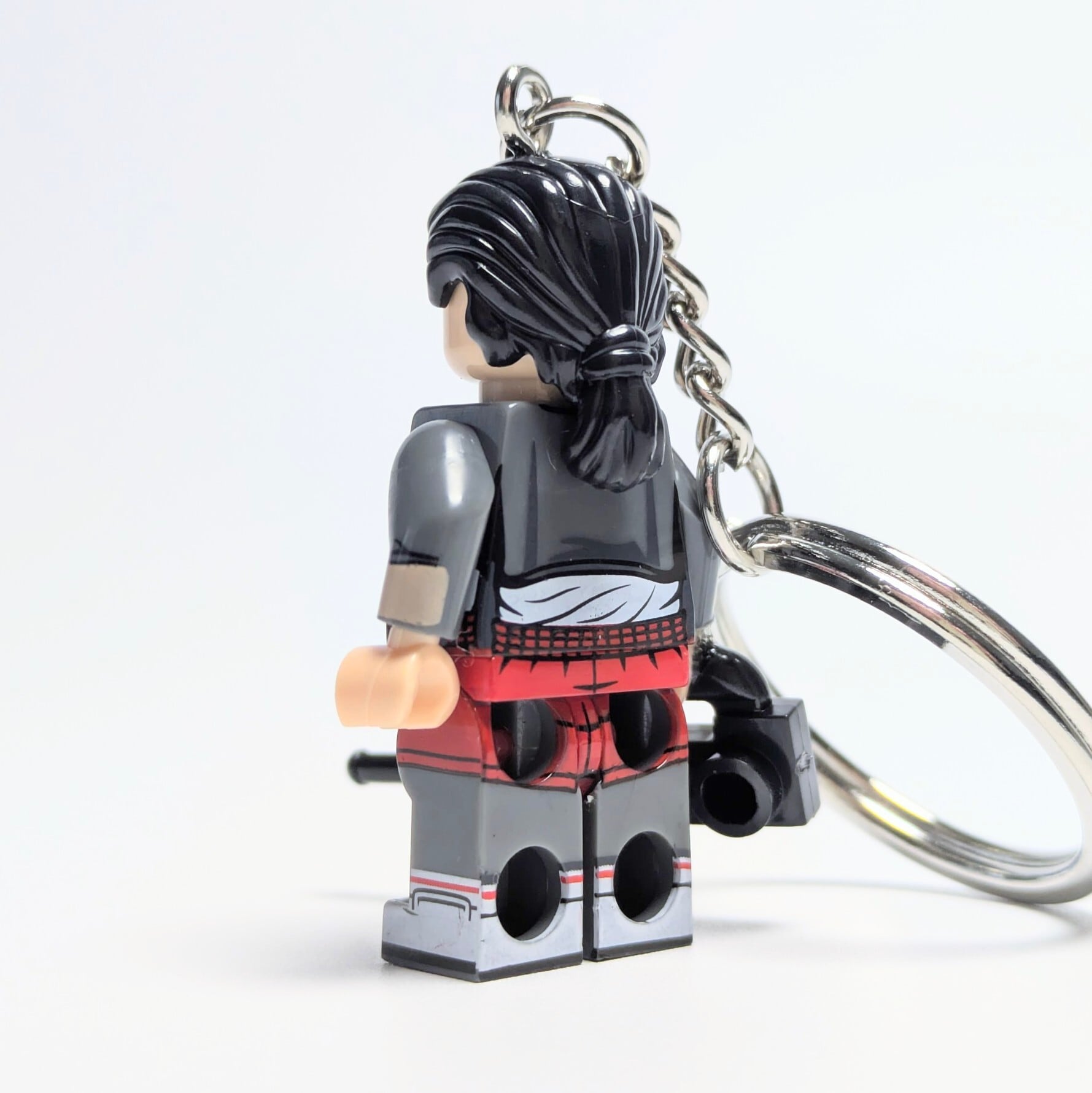 ★ブロックフィギュアキーホルダー★【 Stranger Things Season5 / ストレンジャーシングス 】 Eleven / イレブン トレーニングコスチュームver. 〚アメリカン雑貨 アメトイ〛