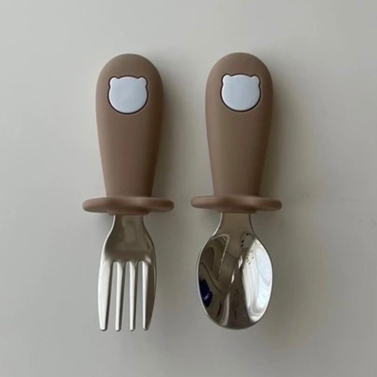 kawaii&born   離乳食カトラリーセット 子供用 スプーン＆フォーク　出産祝いにも
