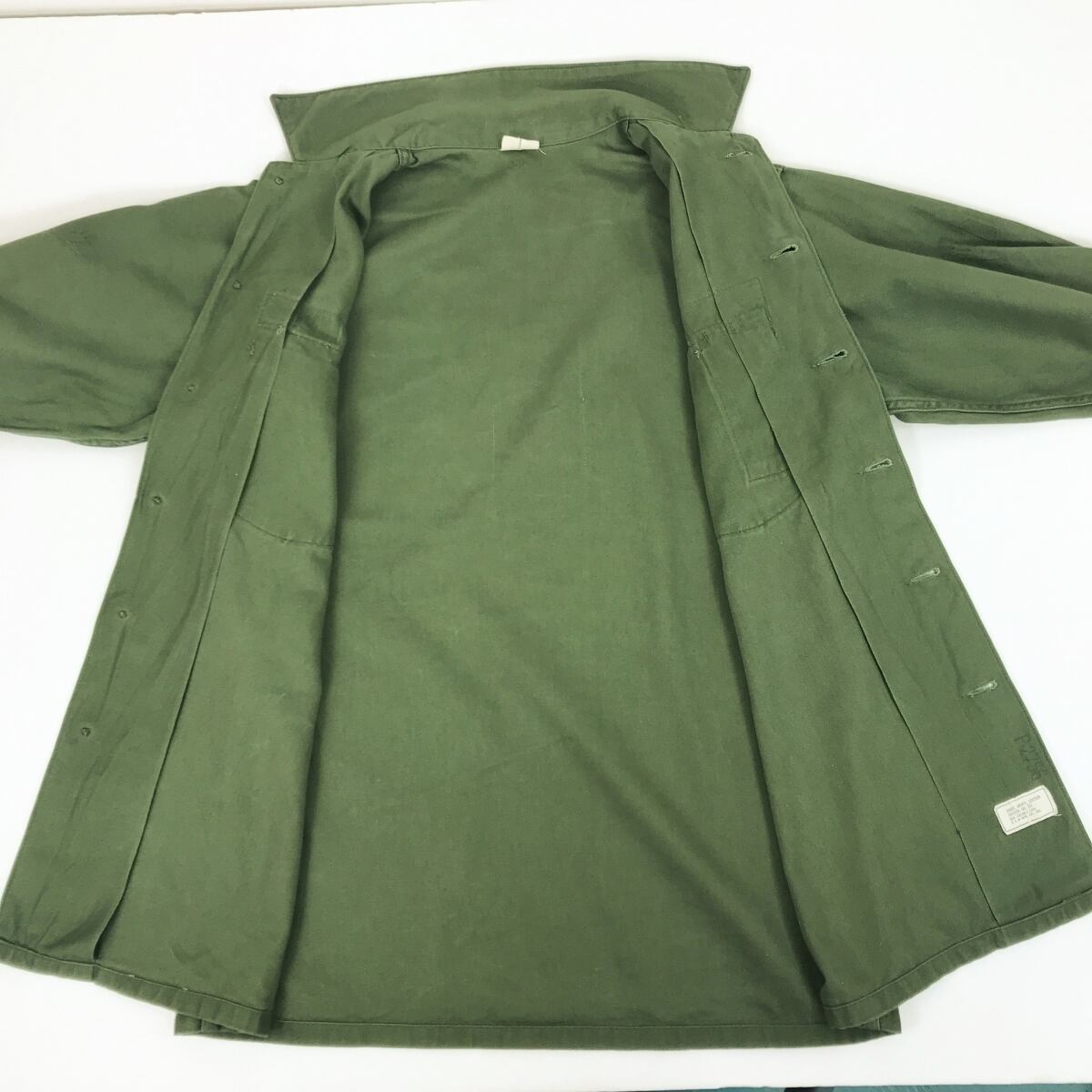 U.S.ARMY 60〜70年代 USA製 OG-107 ユーティリティシャツ UTILITY