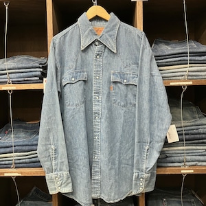 1970'S LEVI'S 60648-1117 DENIM SHIRT