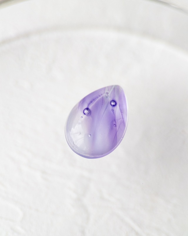 ペアシェイプカボション 14×10mm　#74【硝子の宝石】