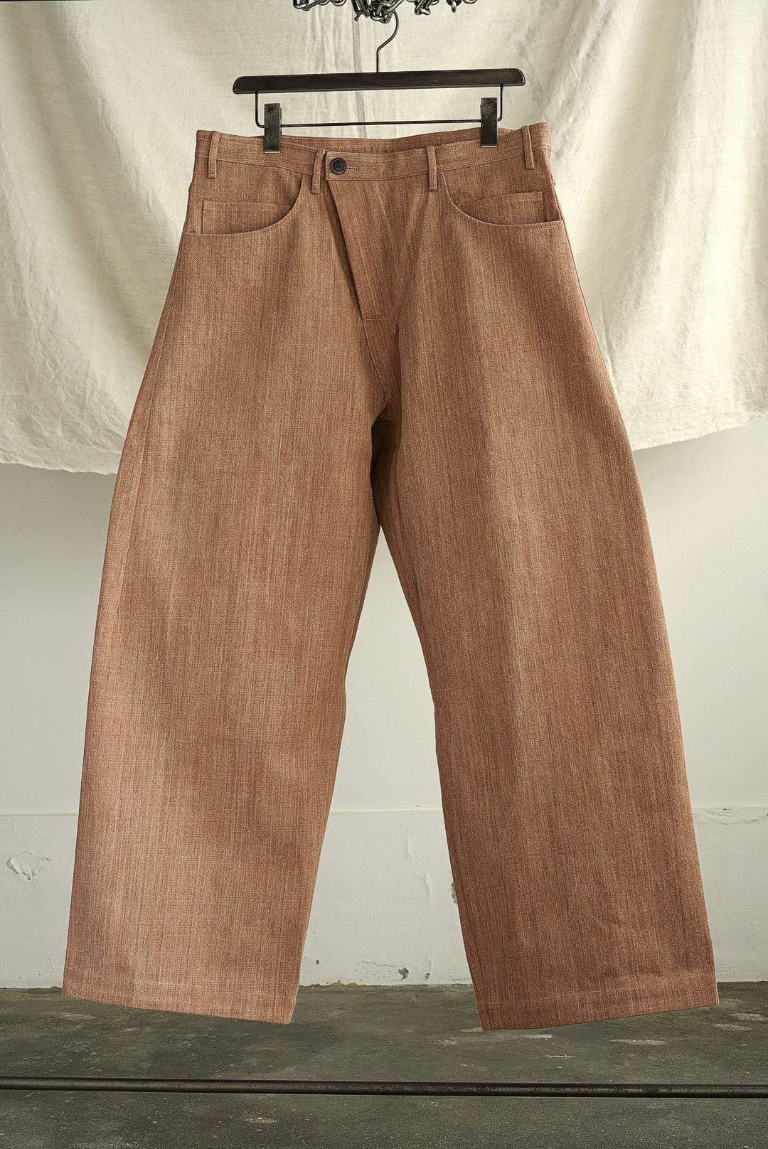 JAN JAN VAN ESSCHE - TROUSERS#78 / PERSIMMON (50%off)