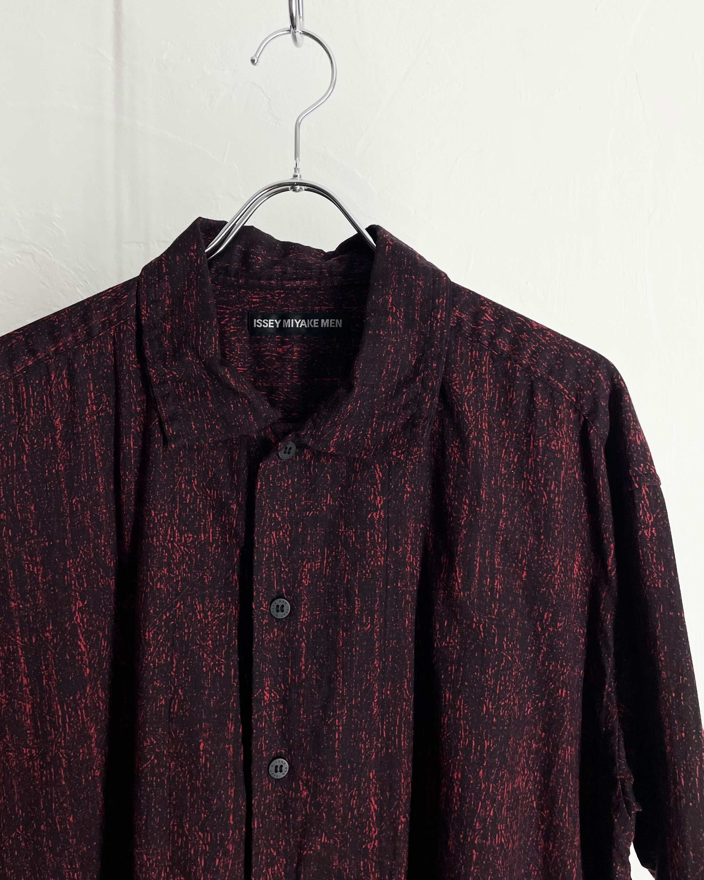 美品 issey miyake コットンウール オーバーサイズ ネルシャツ 美品 issey miyake コットンウール オーバーサイズ ネルシャツ 美品