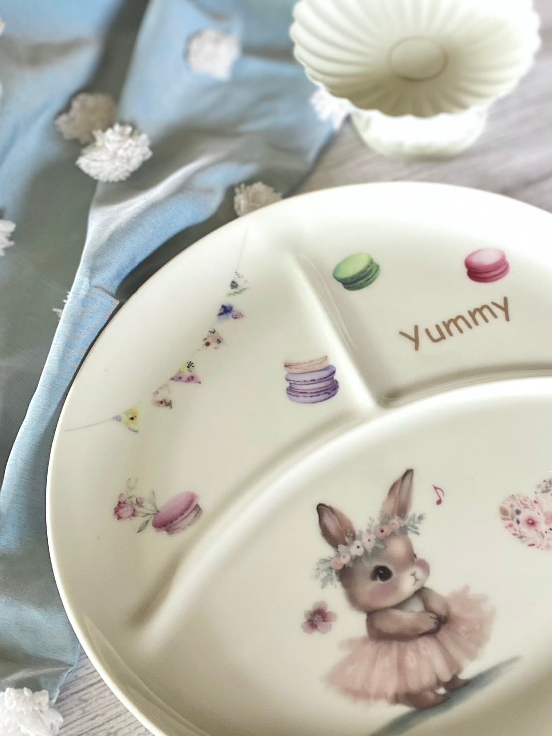 白磁用 水彩カラフルマカロン A4サイズ （ポーセリンアート用