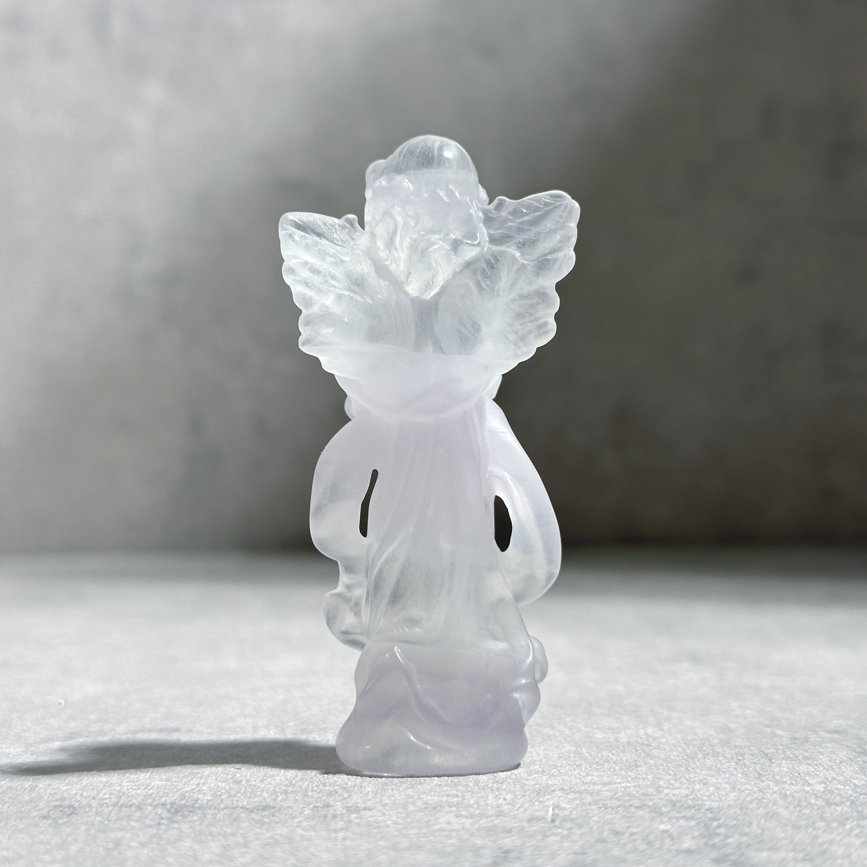 【 新品・天然石 】 ラベンダーフローライト ラベンダーフローライト 小さなスイートエンジェル51◇ Lavender