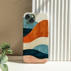 受注生産 iPhoneケース グラフィックカーブ｜60s 70s レトロポップ CURV004A