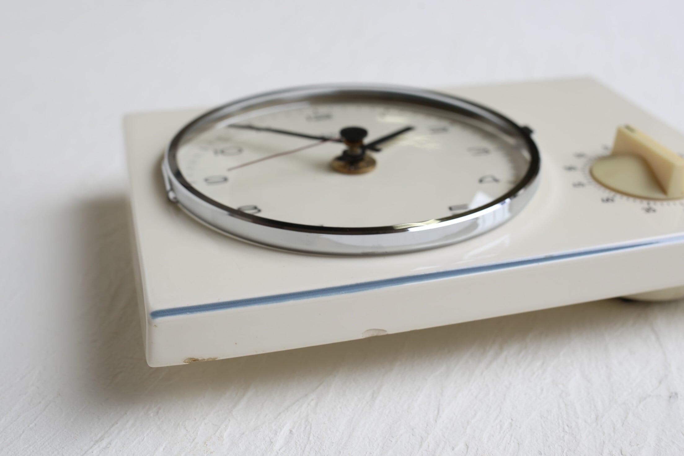 ドイツ アンティーク ヴィンテージ KIENZLE 陶器 キッチンタイマー付き