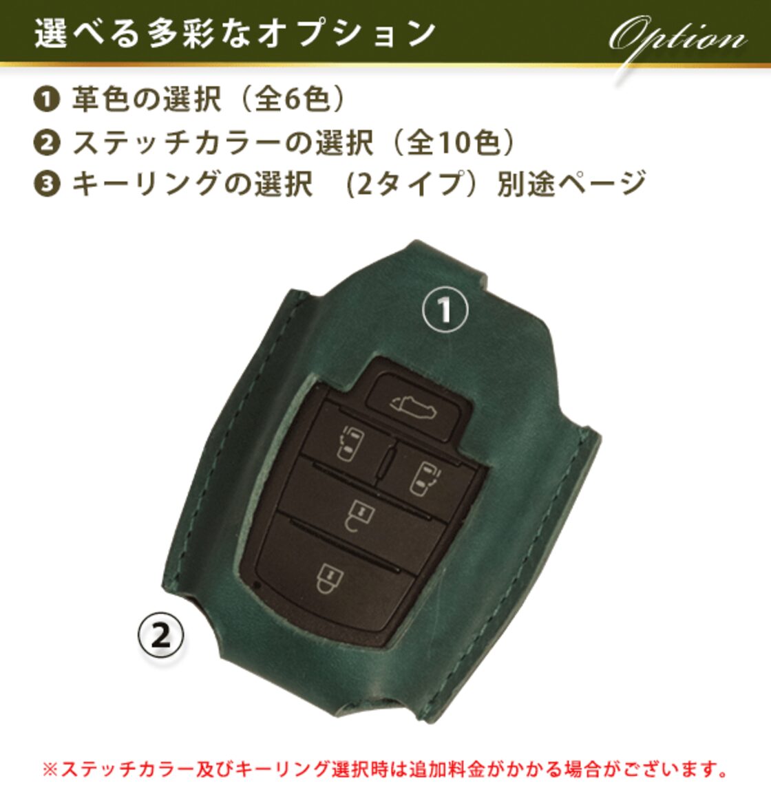 名入れ スマートキーケース 本革 レザー トヨタ アルファード40