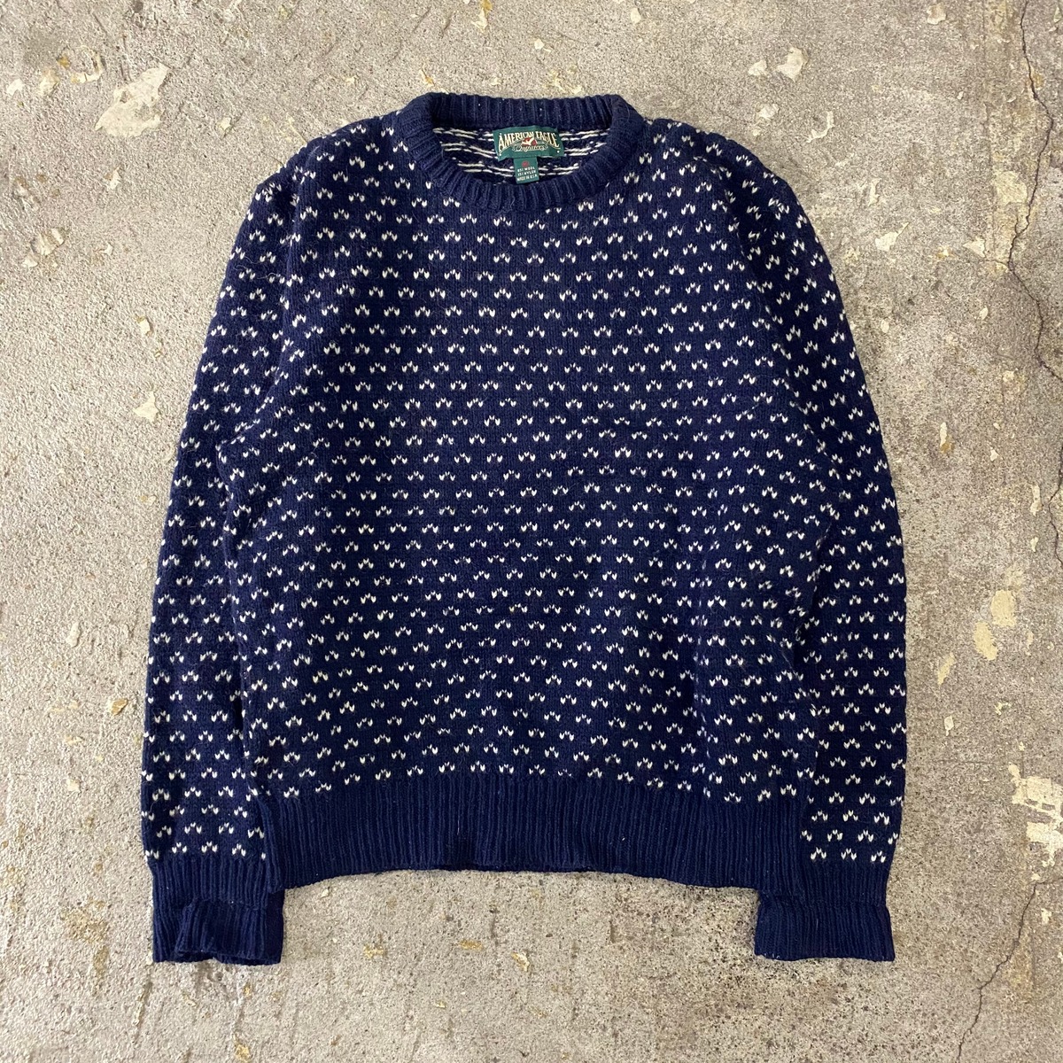 90s AMERICAN EAGLE wool knit | What