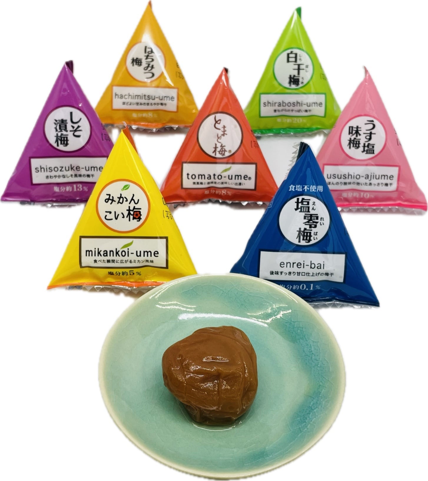 紀州みなべ南高梅】 紀州はちみつ梅 テトラ個包装 1粒入：塩分約8