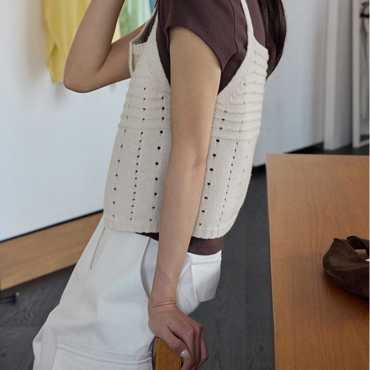Knit Vest T4343