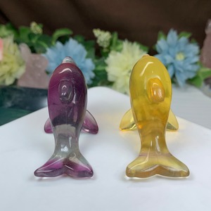 お客様オーダー品・フローライトイルカさん