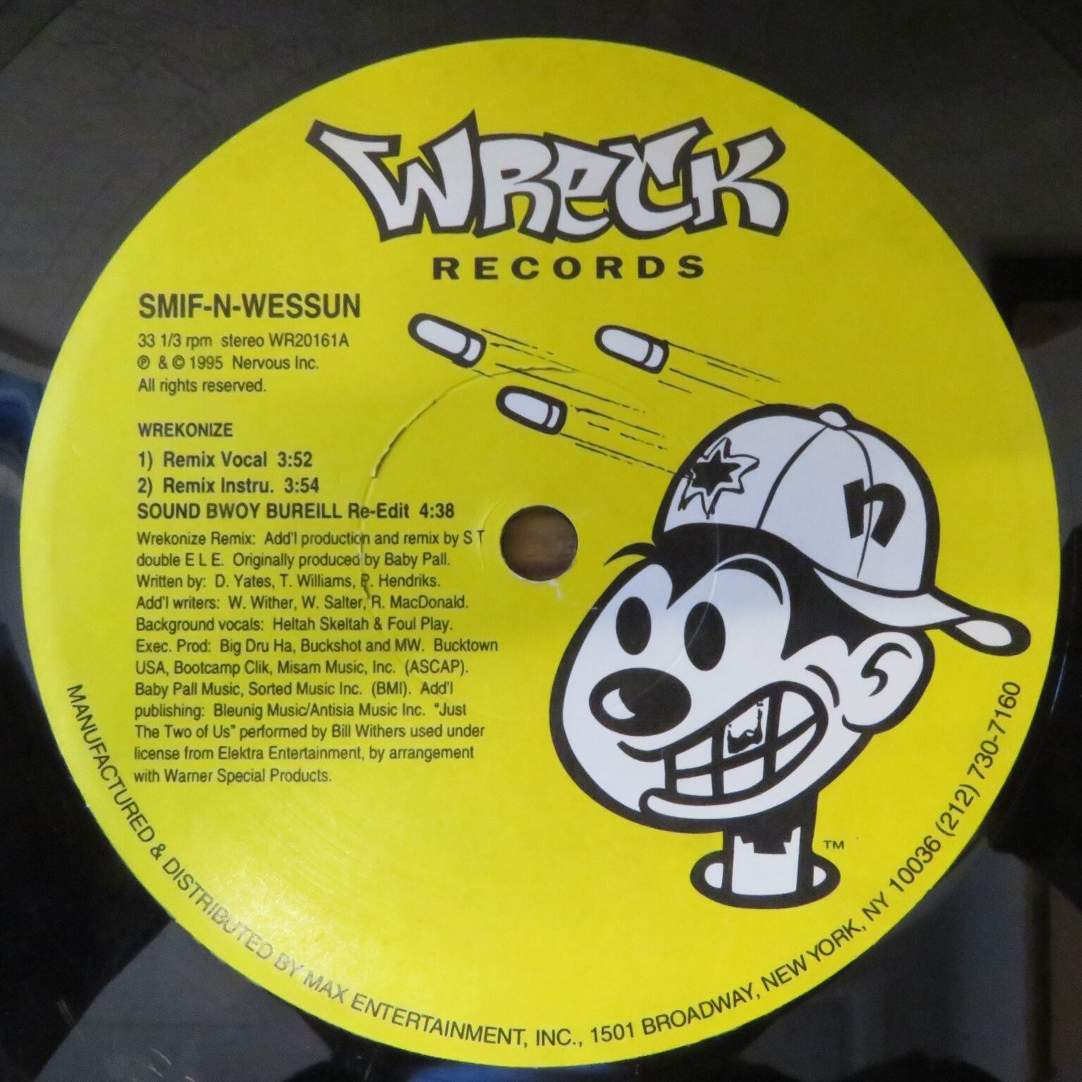 Smif-N-Wessun / Wrekonize / Sound Bwoy Bureill (Remixes) [WR20161] - 画像2