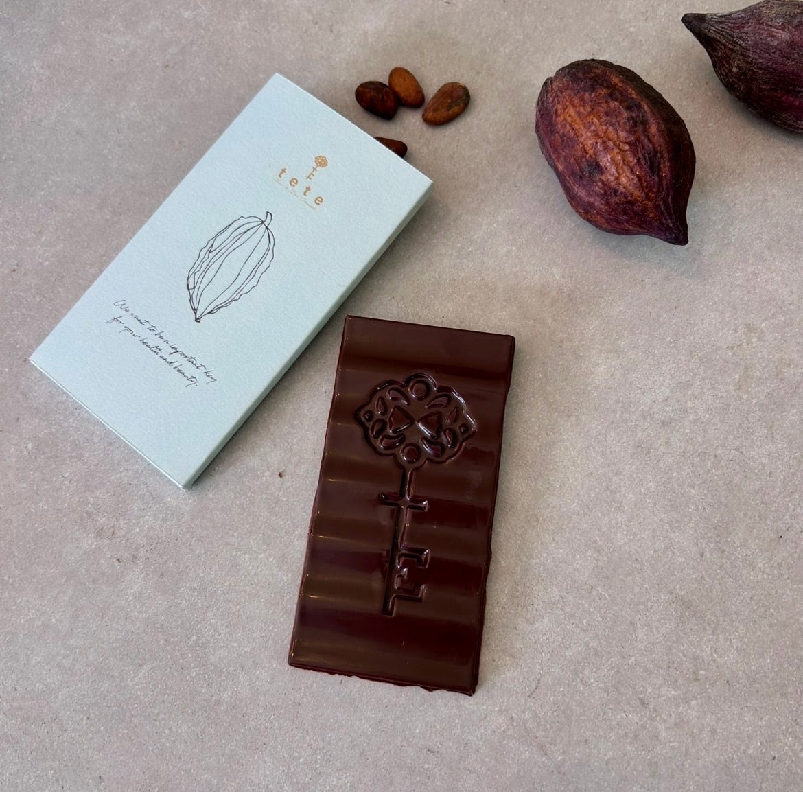 日本蜜蜂のハチミツチョコレート7粒入り | tete Bean to Bar Chocolate