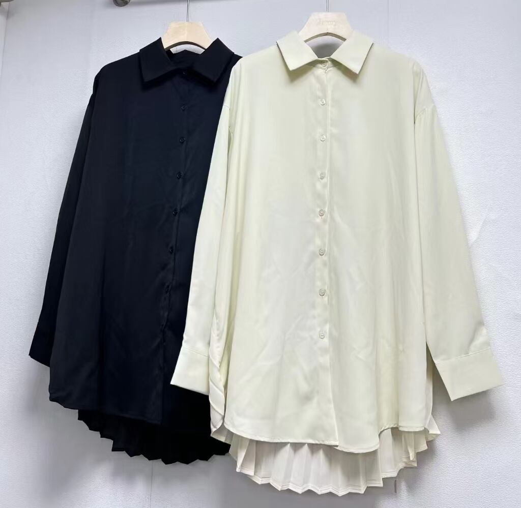 バックプリーツブラウス　AJ22045-6669