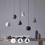 Cone-pendant /ペンダントライト/照明/セラミック製