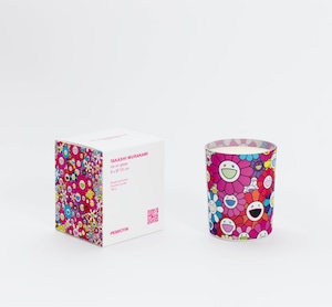 PERROTIN x Takashi Murakami - Ink on glass pink Candle 村上隆 インクオン ピンクグラス キャンドル