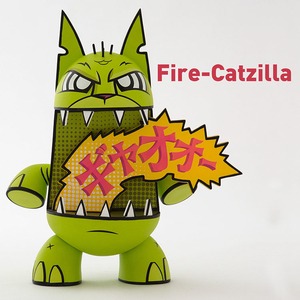 Fire-Catzilla by Joe Ledbetter