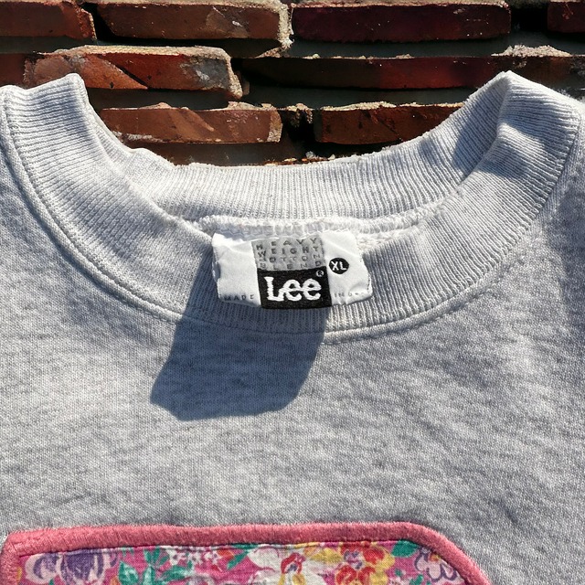 【LADIES】90s"Lee"BOSTON sweat/made in usa