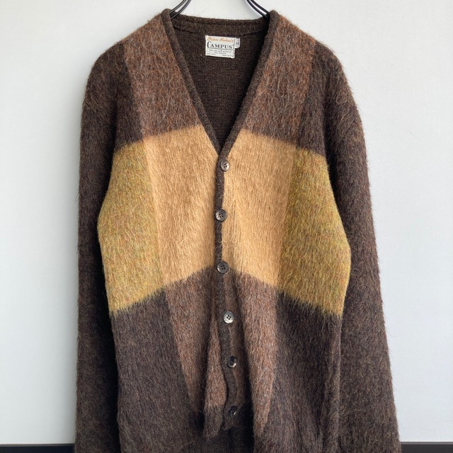 Campus モヘアカーディガン 60s