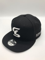 Godiamo Sport × NEWERA 9FIFTY FLAT BILL SNAPBACK CAP（Black) 