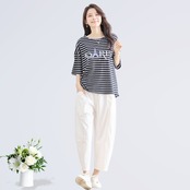 タック入りバルーンシルエットパンツ(M~L) アイボリー