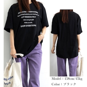 ロゴ Tシャツ レディース 春夏 韓国 半袖 トップス おしゃれ 大人 カジュアル アメカジ ストリートファッション カットソー ロゴT オーバーサイズ ゆったり 大人可愛い 大人女子