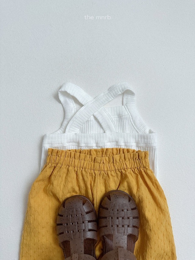〘予約〙minirobe / soft jersey sleeveless