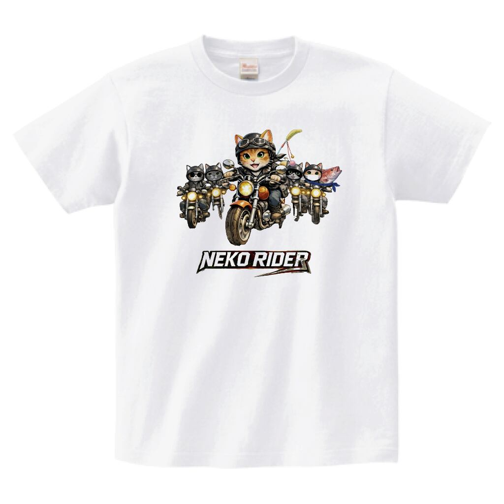ネコライダーTシャツ