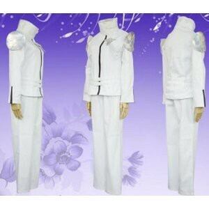 DK833　◆ 家庭教師ヒットマンREBORN!　白蘭（びゃくらん） 風 　コスプレ衣装+肩部飾り+ブローチ　完全オーダメイドも対応可能 3b4c813b621bad312e001e3514557d