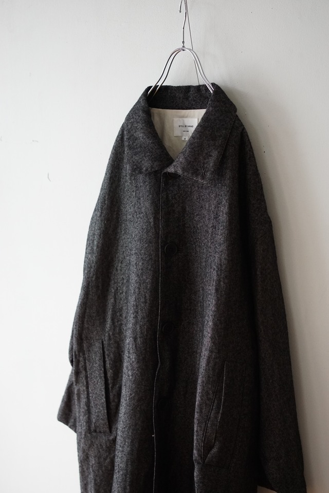 STILL BY HAND  -Linen mixed wool coat- / CO01263 / スティルバイハンド リネンミックス ウールコート