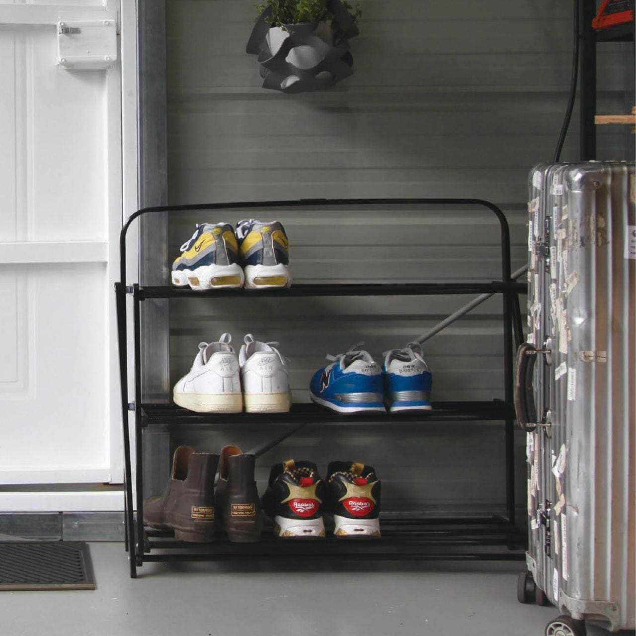 シューズラック ハンマートンブラック