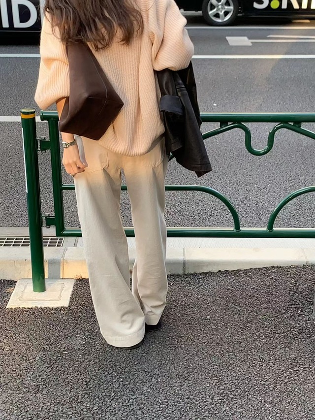 (即納) ounce / Mohair v hatchi knit