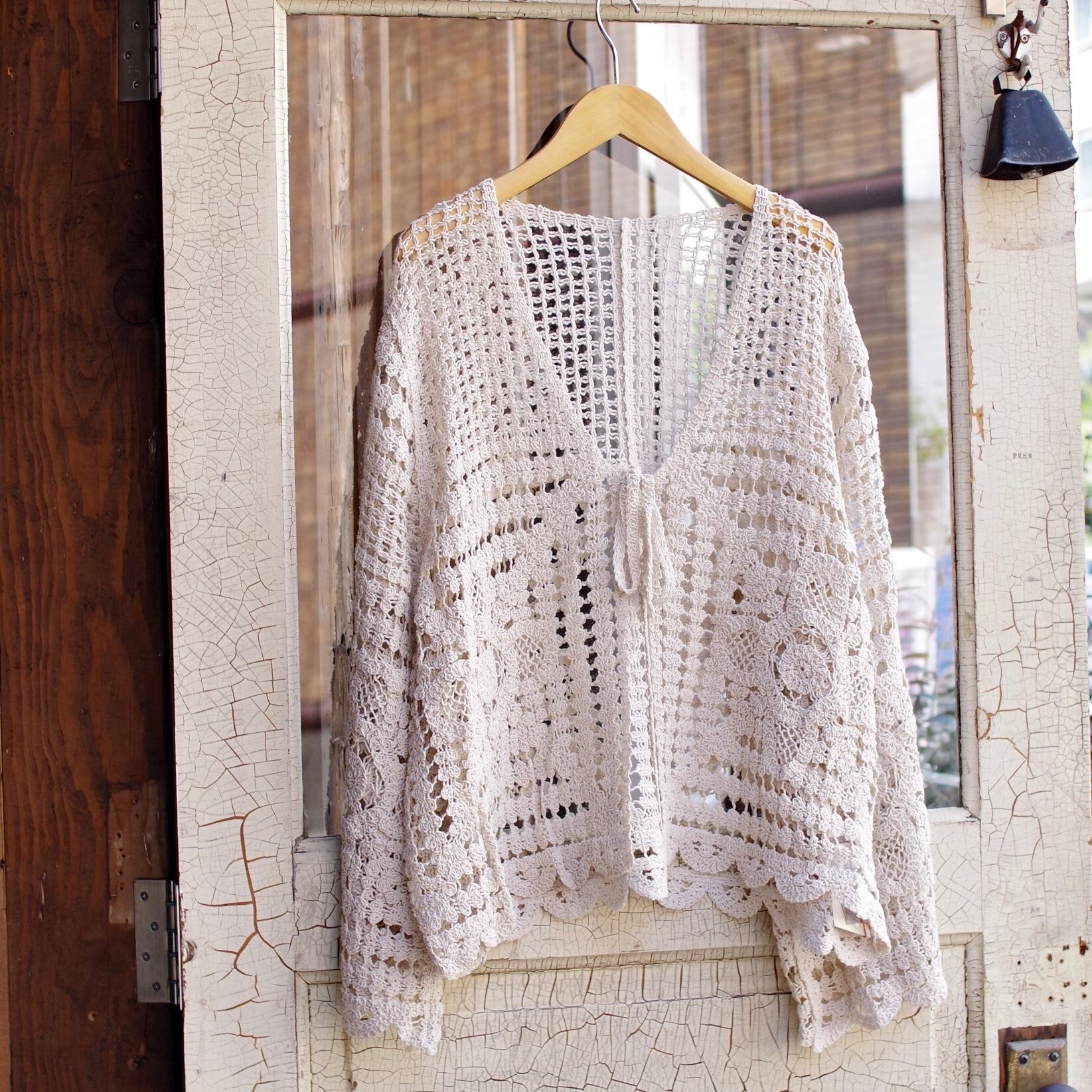 Select Item Crochet Knit Cardigan / クロシェ ニット Select Item Crochet Knit Cardigan / クロシェ ニット