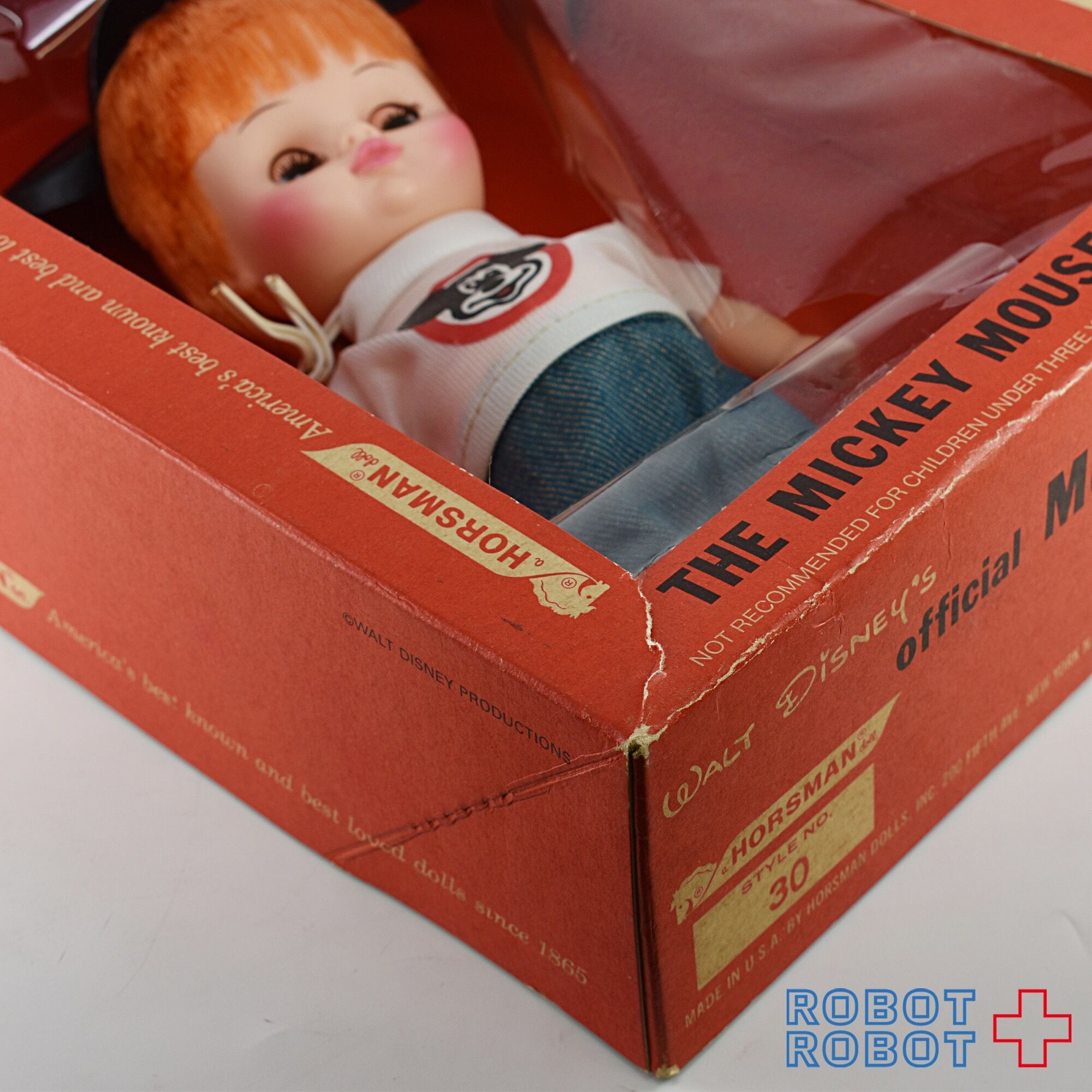 ディズニー ミッキーマウス・クラブ マウスケティア・ボーイ 人形 箱入