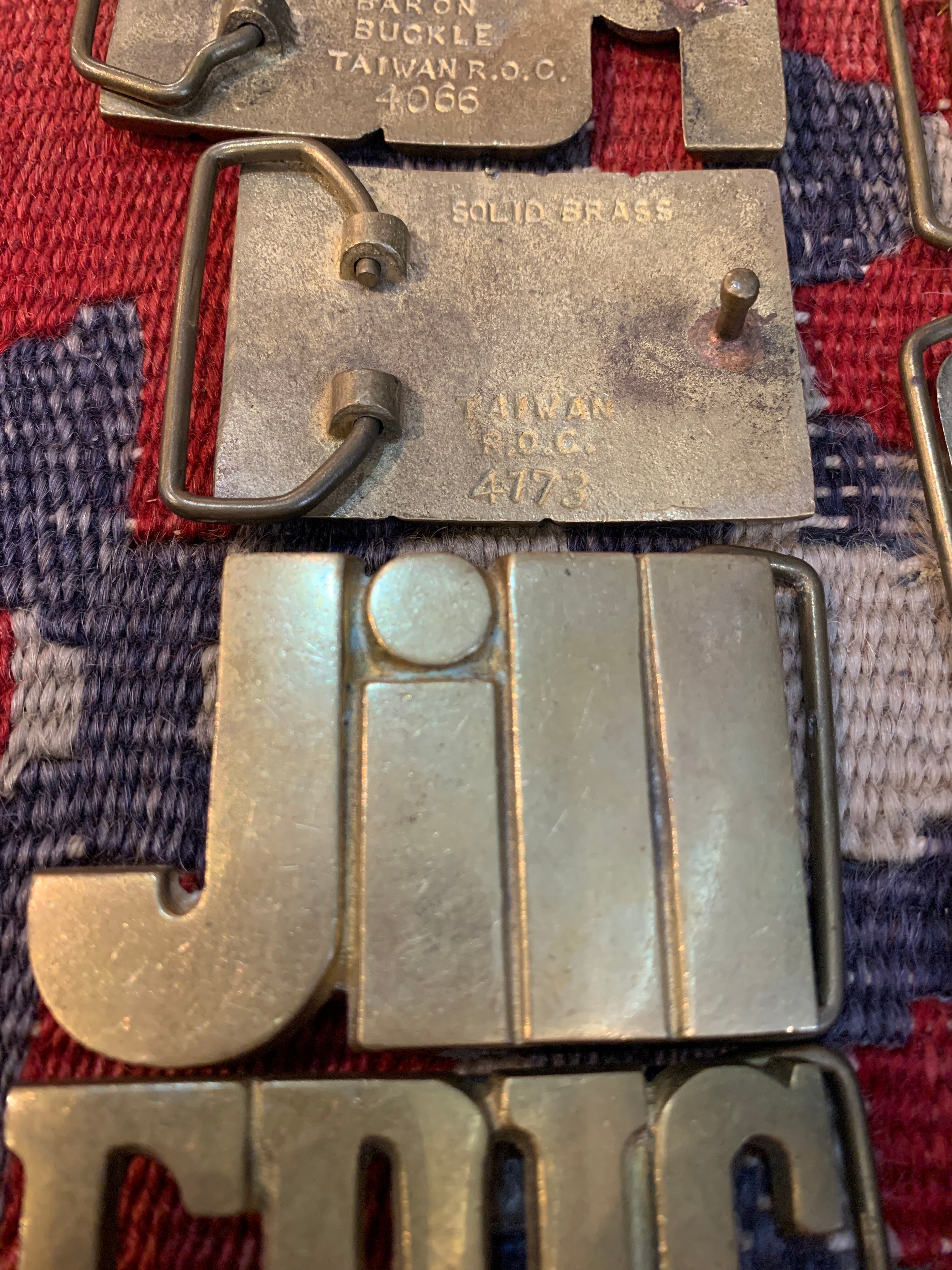 BBB6 Solid Brass Baron Buckle | rinkyoto