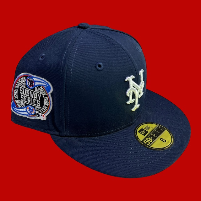 New York Mets 2020 Subway Series New Era 59Fifty Fitted / Navy (Gray Brin)