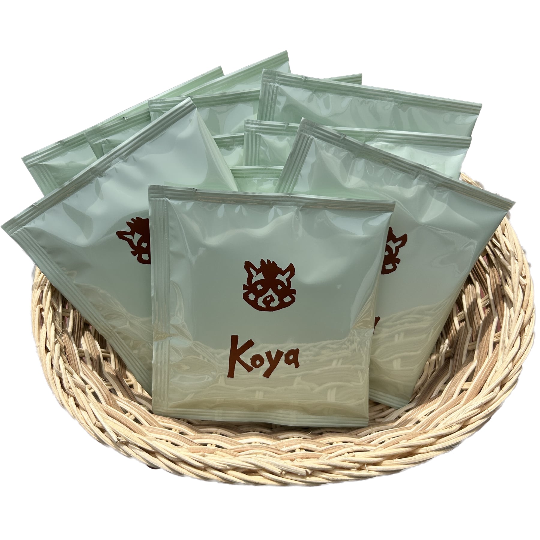 ドリップバッグ3個入りクリアーケース入り　［あらいぐまブレンドⅥ  小屋珈琲のブレンド］