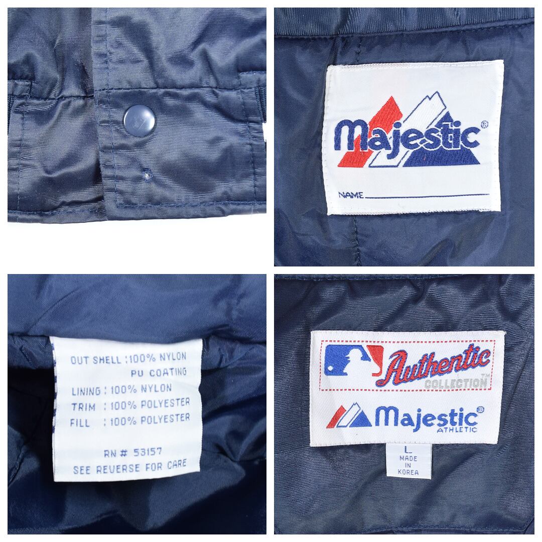 激レア90s USA製 ニューヨークヤンキース Majestic ジップアップ 激レア90s USA製 ニューヨークヤンキース Majestic ジップアップ