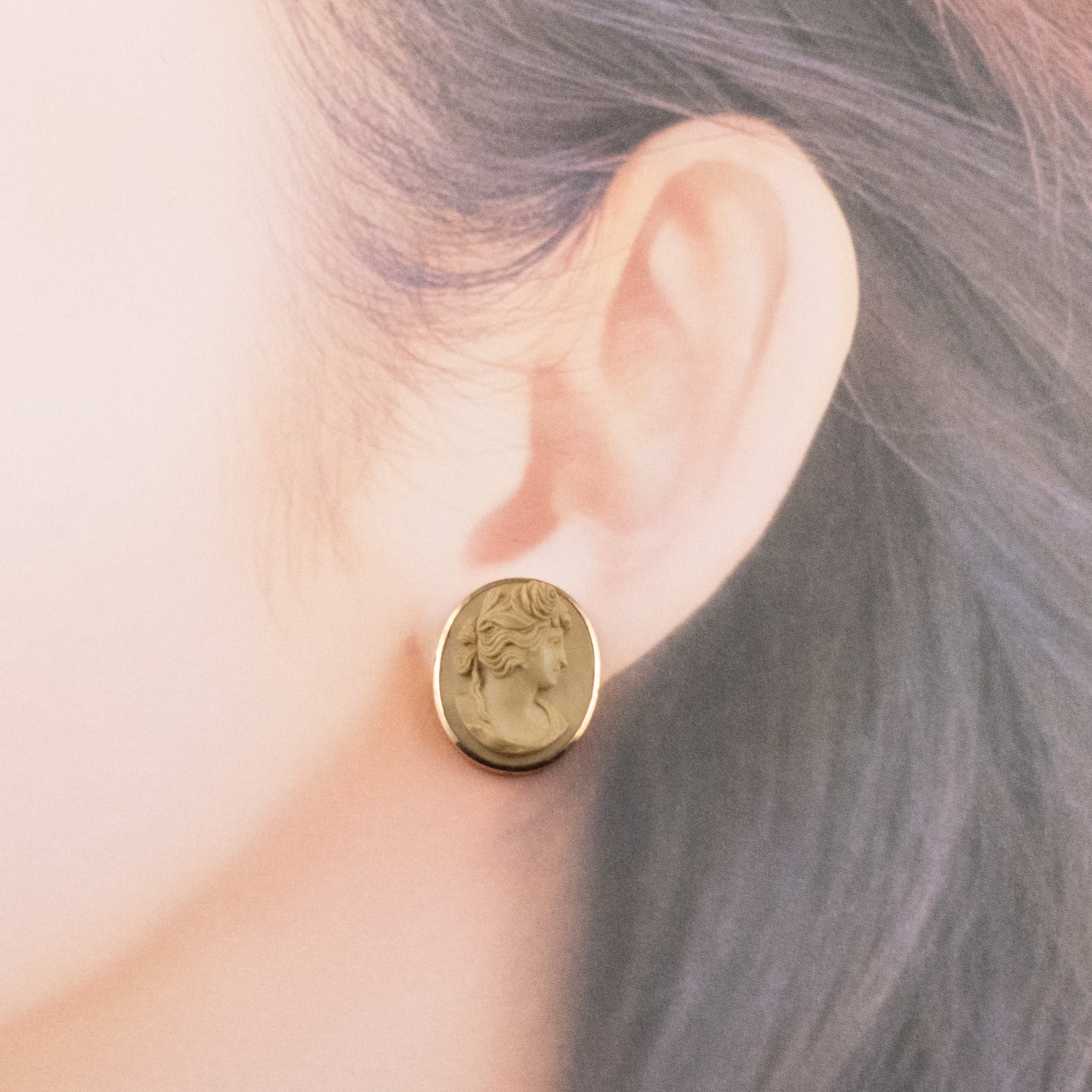 9金 K9◇英国製◇イギリスアンティーク◇フックピアス◇イヤリング◇フィリグリー 9金 K9◇英国製◇イギリスアンティーク◇フックピアス