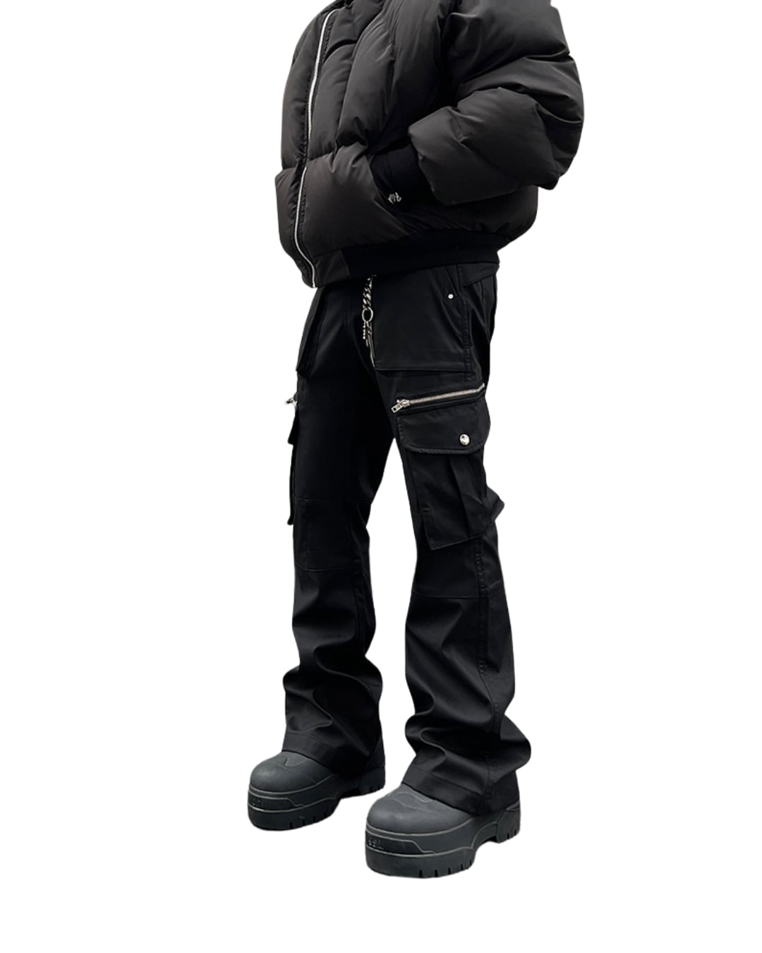 【お急ぎ発送】フレアカーゴパンツ(P00008)