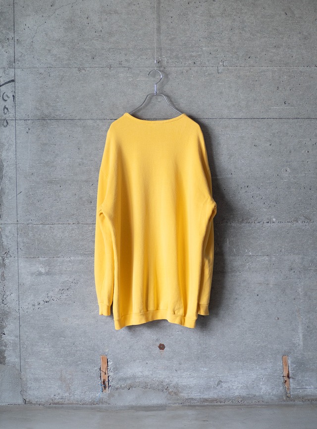 "Overseas" 1980s Henley neck sweat
