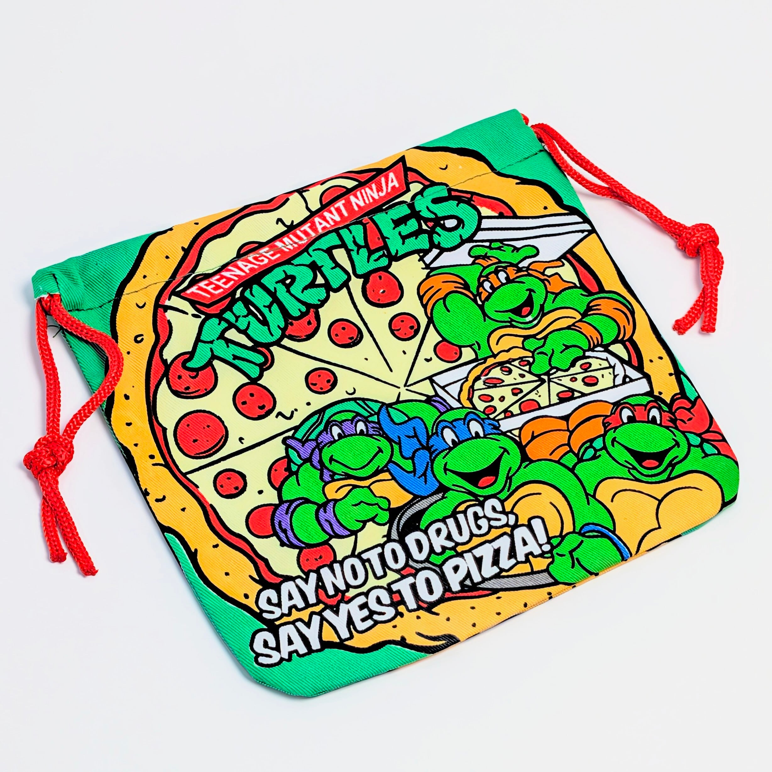 ✨️可愛すぎて何枚も欲しい♡✨️アメリカンキャラクターPURSE【 Teenage Mutant Ninja Turtles ( ティーンエイジ ミュータント ニンジャ タートルズ ) 】タートルズ / 巾着袋 〚アメリカン雑貨 アメトイ〛
