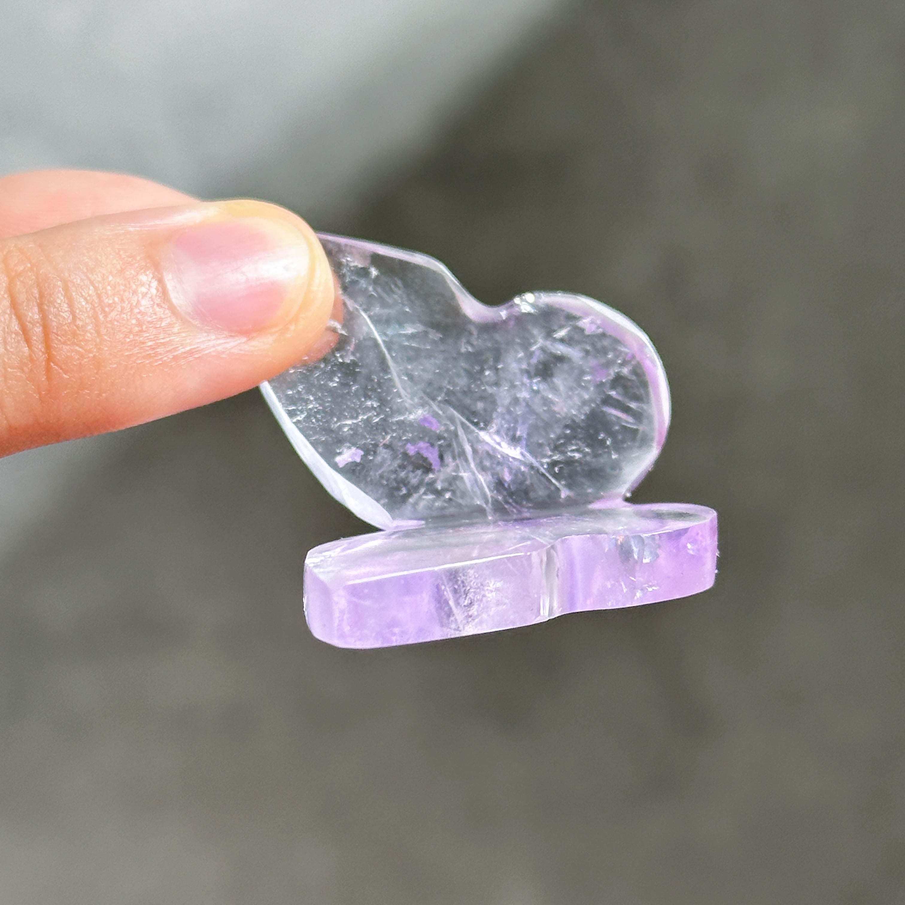 アメジスト 3D蝶 02◇ Amethyst Butterfly ◇天然石・鉱物