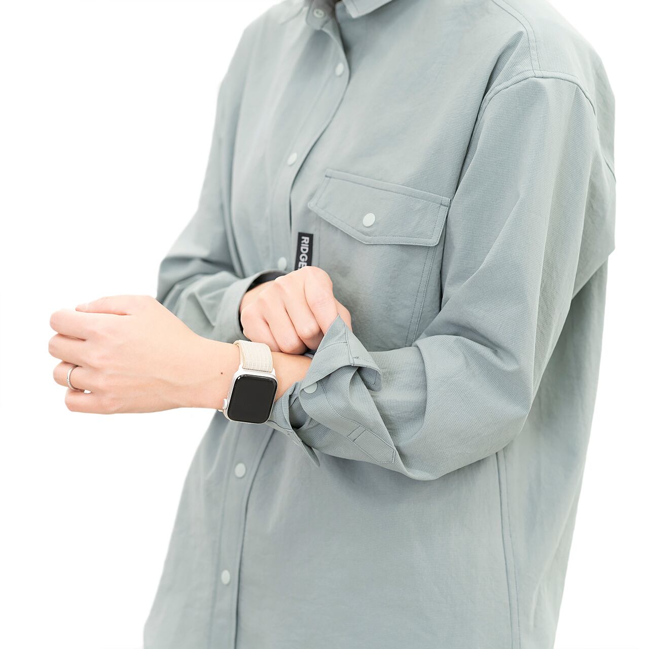 RIDGE MOUNTAIN GEAR｜Poly Basic Long Sleeve Shirt リッジマウンテン ...